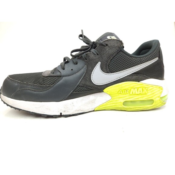 Mens Nike Air Max Excee Sneakers in Grey/White/Volt Size 11 Medium main image 7